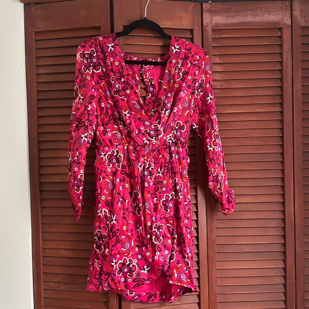 Maeve by Anthropologie wrap mini dress
